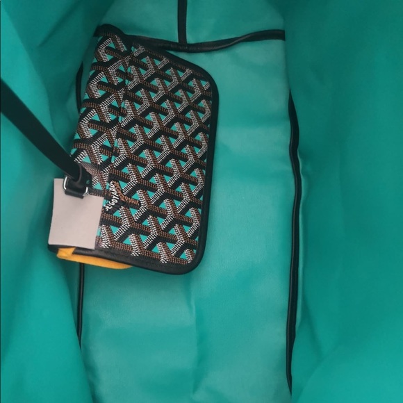 Goyard Saint Louis GM Claire Black Green - Picture 5 of 9